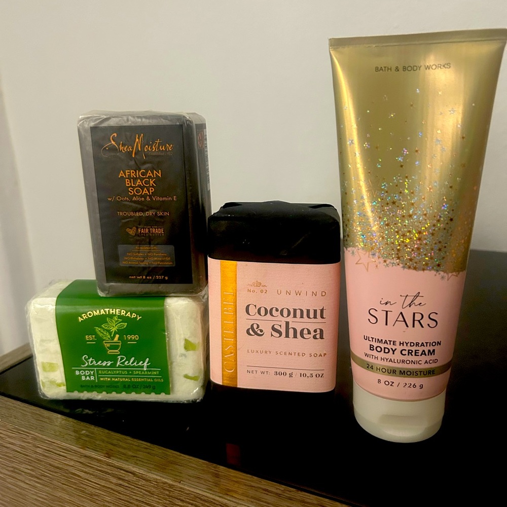 Body soap and lotion 🧼🧴🛁